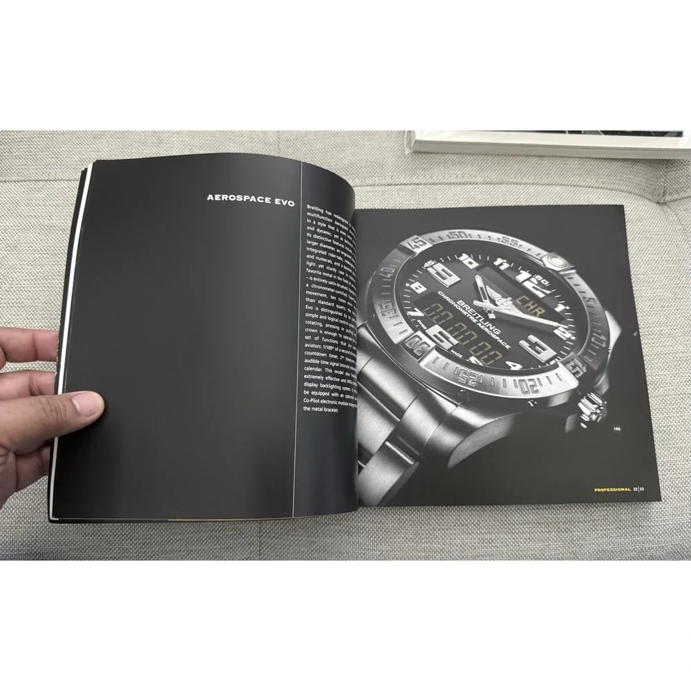 Breitling Instruments For Professionals 2014 Watch Catalog Book English 1884